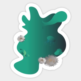 Ocean life Sticker